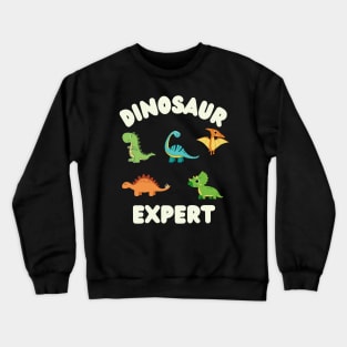 Dinosaur Expert Crewneck Sweatshirt